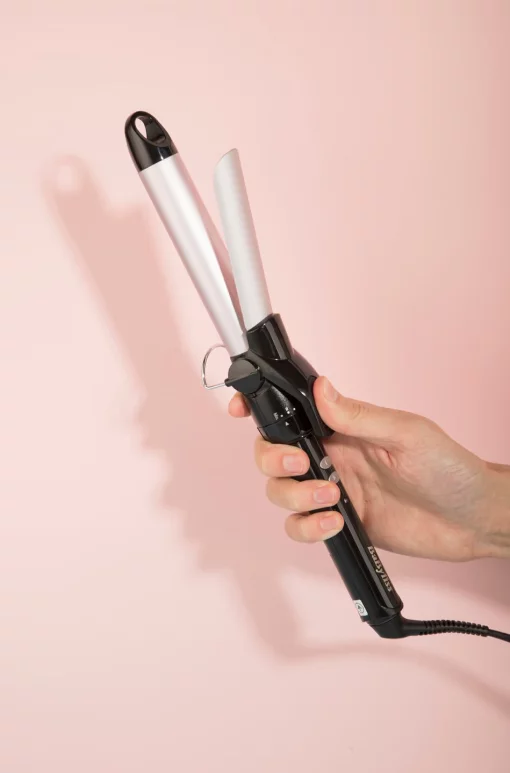 Плойка Babyliss 180 medium, 300Вт, темп.режимів-10, D -25mm, 110-180С, метал, чорний