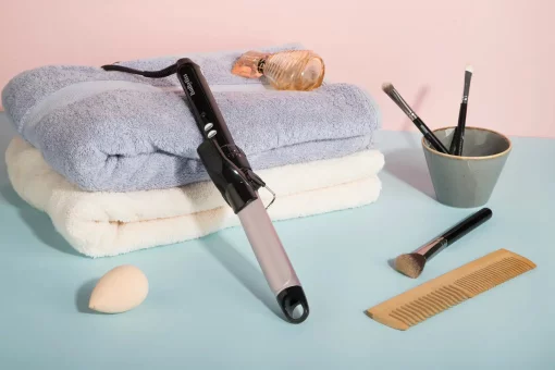 Плойка Babyliss 180 medium, 300Вт, темп.режимів-10, D -25mm, 110-180С, метал, чорний