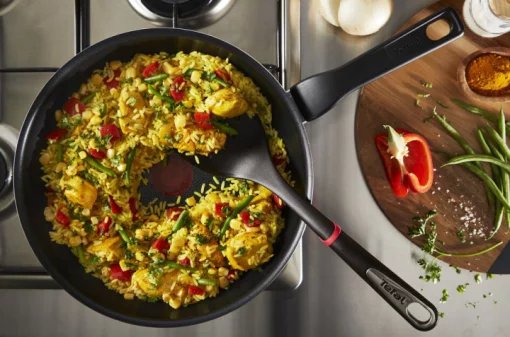 Сковорода Tefal XL Intense, 28см, алюміній, чорний