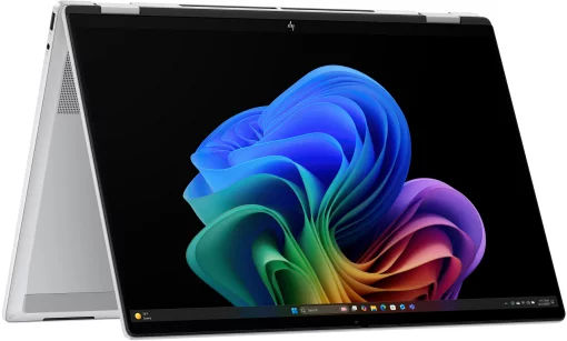 Ноутбук HP OmniBook X Flip x360 16-as0007ua 16" WUXGA IPS Touch, Intel U5-226V, 16GB, F512GB, UMA, Win11, сріблястий