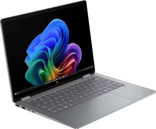 Ноутбук HP OmniBook X Flip x360 14-fk0003ua 14" 3K OLED Touch, AMD AI 5 340, 16GB, F1024GB, UMA, Win11, сірий