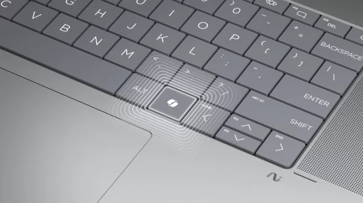 Ноутбук HP OmniBook X Flip x360 16-ar0000ua 16" 3K OLED Touch, AMD AI 7 350, 32GB, F1024GB, UMA, Win11, сірий