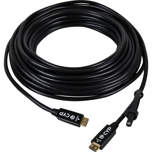 Кабель HDMI, Cypress CBL-FH510-010, Активний Оптичний, 8K, 10M, Чорний