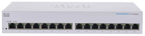 Комутатор Cisco CBS110 16xGE,Unmanaged