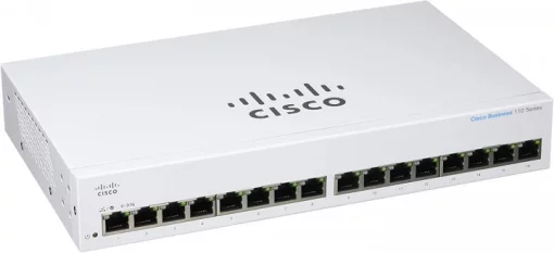 Комутатор Cisco CBS110 16xGE,Unmanaged