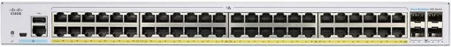 Комутатор Cisco CBS350 48xGE, Full PoE, 4x1G SFP, Managed