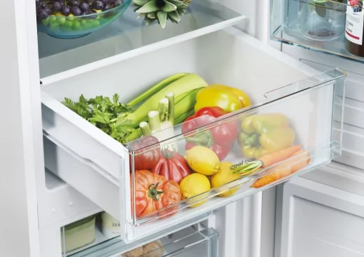 Холодильник Candy з нижн. мороз., 176x55х54.5, холод.відд.-186л, мороз.відд.-74л, 2дв., А+, ST, білий