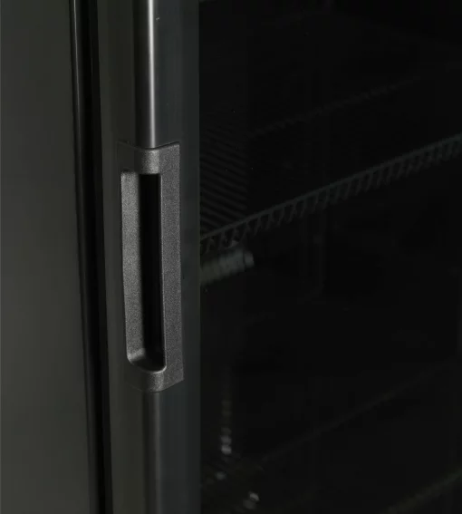 Холодильна вітрина Snaige, 173x60х60, 350л, полок - 5, зон - 1, бут-154, 1дв., ST, чорний