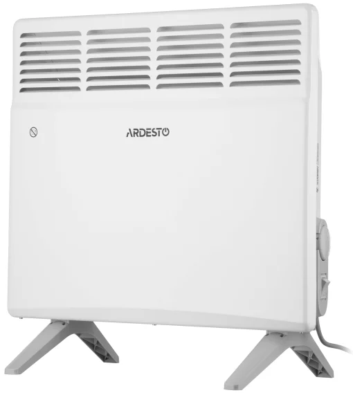 Конвектор ARDESTO, 10м2, 1000Вт, мех. упр-ння, відкритий нагрів. елемент, білий