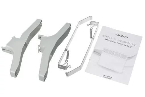 Конвектор електричний ARDESTO СН-1500ECW, 1500 Вт, 15 м2, закритий нагрів. елемент, LED-дисплей, IP 24, електронне керування, тижневий програматор, білий