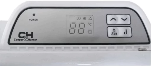 Конвектор Cooper&Hunter, 20м2, 1500Вт, електр. упр-ння, закр. нагрів. елемент, IP24, білий