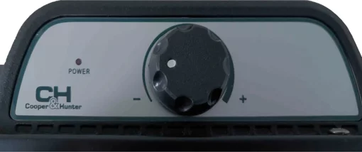 Конвектор Cooper&Hunter, 20м2, 1500Вт, мех. упр-ння, закр. нагрів. елемент, чорний