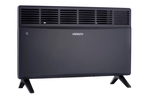 Конвектор електричний ARDESTO CH-2000MCA, 2000 Вт, 20 м2, закритий нагрів. елемент, IP24, мех. керування, антрацит матовий