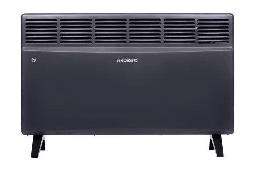 Конвектор електричний ARDESTO CH-2000MCA, 2000 Вт, 20 м2, закритий нагрів. елемент, IP24, мех. керування, антрацит матовий