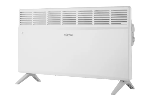 Конвектор електричний ARDESTO CH-2500MCW, 2500 Вт, 25 м2, закритий нагрів. елемент, IP24, мех. керування, білий