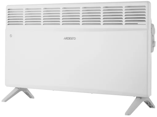 Конвектор електричний ARDESTO CH-2500MCW, 2500 Вт, 25 м2, закритий нагрів. елемент, IP24, мех. керування, білий