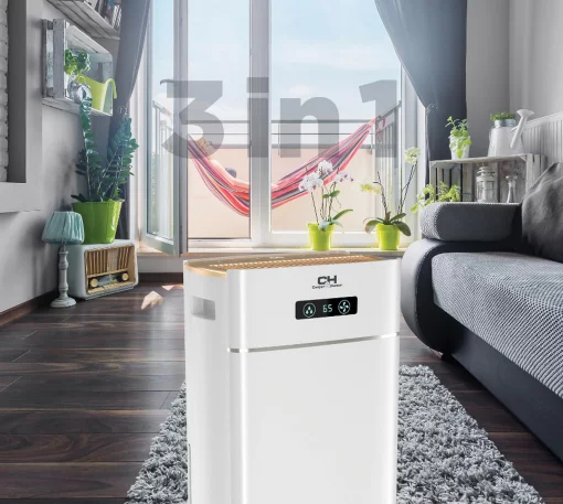 Осушувач повітря Cooper&Hunter CH-D014WD8-30LDWF 30 л. на добу, 80 м2, 160 м3/г, ел.кер-ня, WI-FI, резервуар 5 л, дисплей, таймер, іонізатор