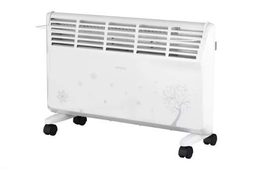 Конвектор ARDESTO, 20м2, 2000Вт, мех. упр-ння, відкритий нагрів. елемент, сушка, білий