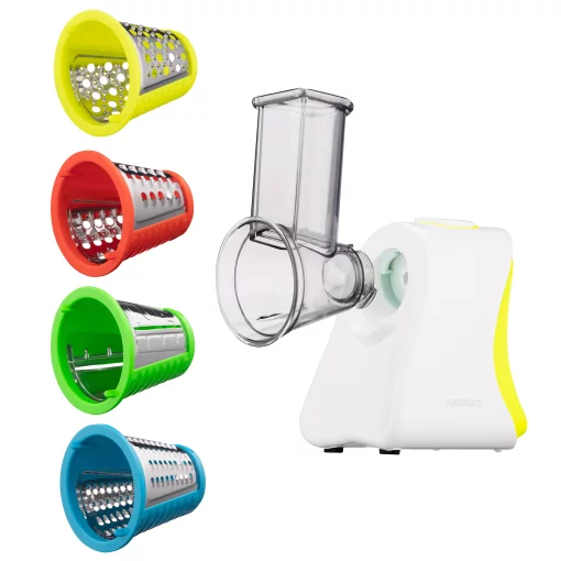 Мультирізка Ardesto, 200Вт, 4 насадки, корпус-пластик, білий