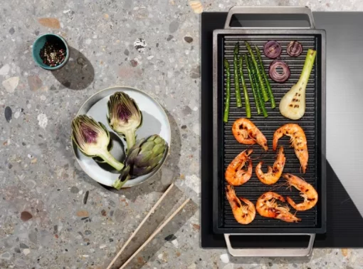 Варильна поверхня Electrolux індукційна, 60см, розширена зона, Hob2Hood, чорний