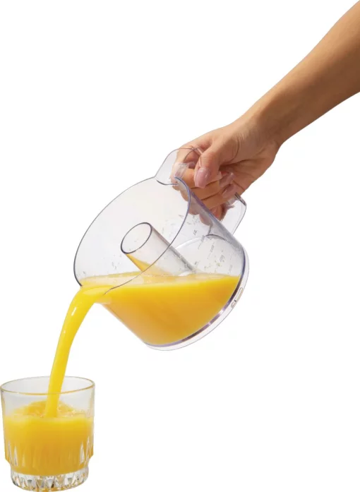 Соковитискач Gorenje цитрус-прес 30Вт, чаша-0.8л, пластик/метал, білий