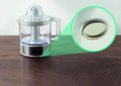 Соковитискач Gorenje цитрус-прес 30Вт, чаша-0.8л, пластик/метал, білий