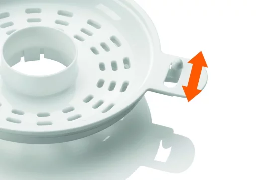 Соковитискач Gorenje цитрус-прес 30Вт, чаша-0.8л, пластик/метал, білий