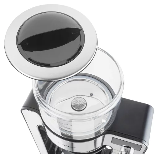 Кавоварка Catler крапельна для фільтр-кави, 1л, мелена, дисплей, вбудовані ваги, нерж. сталь, чорний