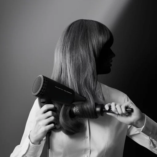 Фен Rowenta Karl Lagerfeld Express Style дорожній, 1600Вт, 2 режими, хол. обдув, складна ручка, чорний