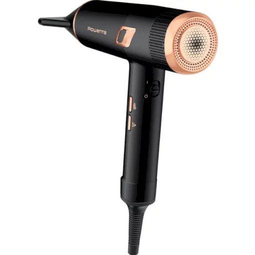 Фен Rowenta T-Shape Maesteria, 2000Вт, 3 режими, дифузор, іоніз-я, хол. обдув, чорний