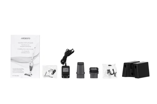 Пилосос Ardesto безпровідний, 29Вт, конт пил -0.5л, автон. робота до 35хв, HEPA, турбощітка з LED, білий