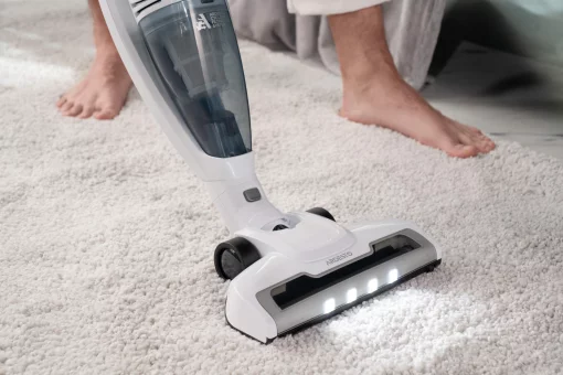 Пилосос Ardesto безпровідний, 29Вт, конт пил -0.5л, автон. робота до 35хв, HEPA, турбощітка з LED, білий