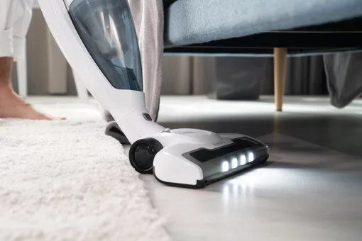 Пилосос Ardesto безпровідний, 29Вт, конт пил -0.5л, автон. робота до 35хв, HEPA, турбощітка з LED, білий