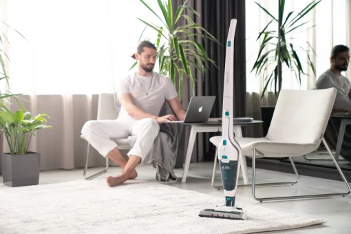 Пилосос Ardesto безпровідний, 29Вт, конт пил -0.55л, автон. робота до 35хв, HEPA, турбощітка з LED, білий