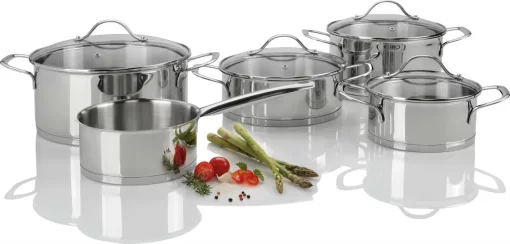 Набір посуду Gorenje ETERNAL, 9 предметів, нержавіюча сталь