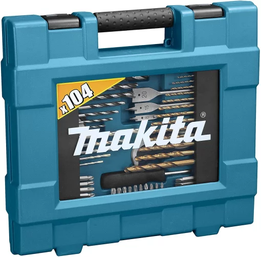 Набір біт та свердел Makita D-31778 комбінований кейс 104шт