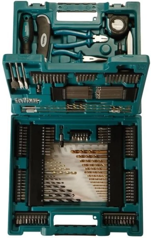 Набір біт та свердел Makita D-37194 кейс 200шт