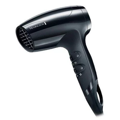 Фен Remington дорожній Compact, 1800Вт, 3 режими, еко режим , чорний