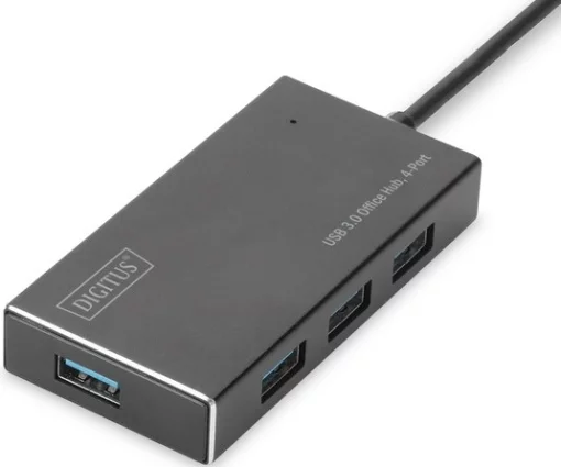 Хаб DIGITUS USB-A > 4хUSB-А, активний