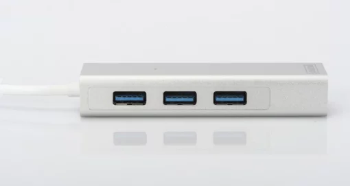 Хаб DIGITUS USB-A > 3xUSB-A/RJ45