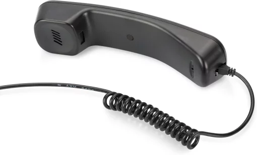 Телефонна слухавка DIGITUS USB A, кабель 1.8-1.9м
