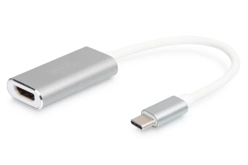 Адаптер DIGITUS USB-C - HDMA UHD 4K, M/F, 0.2м