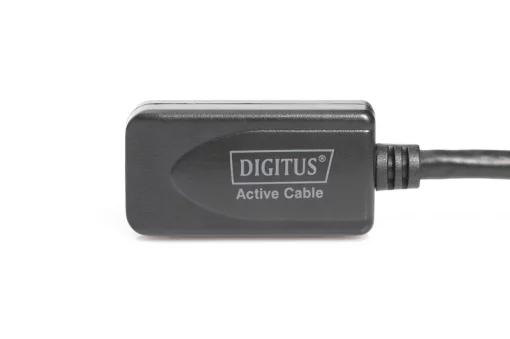Подовжувач DIGITUS USB 3.0 Active Cable, A/M-A/F, 5м, чорний