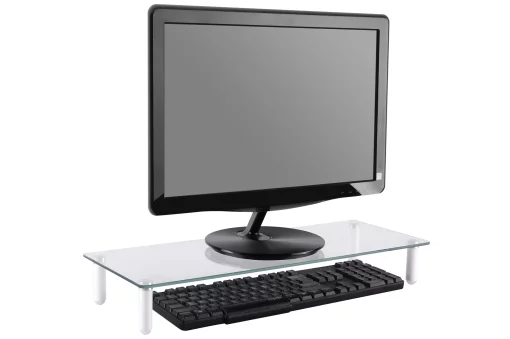 Підставка для монітора DIGITUS Universal glass monitor riser, до 20кг
