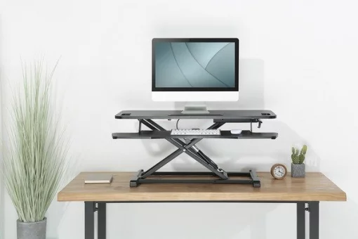Підставка для монітора DIGITUS Ergonomic Workspace Riser, до 15кг, чорна