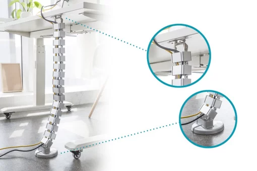 Кабельний організатор DIGITUS, гнучкий, сірий