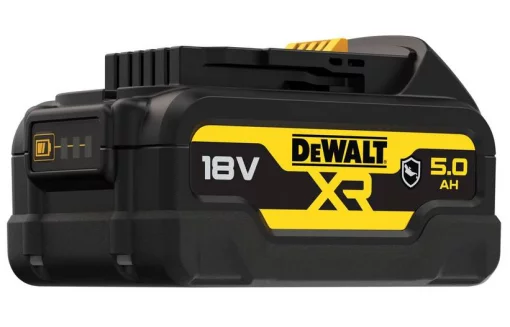 Акумулятор DeWalt 18В XR Li-lon GFN блок - Glass Filled Nylon 5А·год 0.72кг