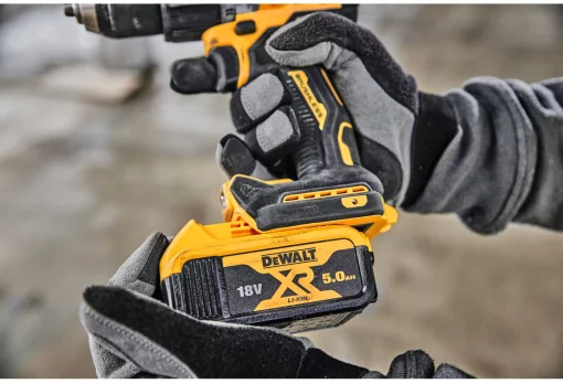 Дриль-шурупокрут акумуляторний безщітковий ударний DeWALT DCD805P2T