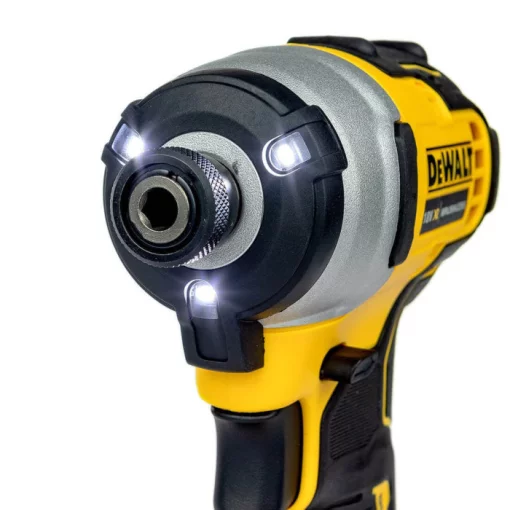 Шурупокрут ударний акумуляторний DeWalt XR Li-Ion 18В 190Нм 2800об/хв кейс 0.96кг