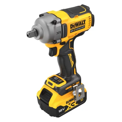 Гайковерт ударний DeWalt XR Li-Ion 18В акб 2х5А·год 1084Нм 2000об/хв 3250уд/хв 1/2" ЗП кейс 1.67кг